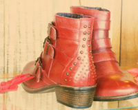 Red Woman's Boot